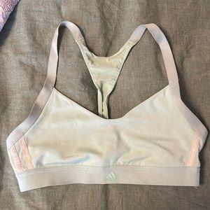 Blue Adidas Sport Bra- Medium